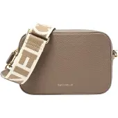 Coccinelle Bolso de hombro 'Tebe' marfil / oro / taupe