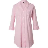 Ralph Lauren Camiseta de noche rosa / blanco