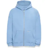 Dropsize Sudadera con cremallera 'Bazix Republiq' azul cielo
