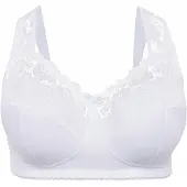 Sheego Sujetador reductor blanco