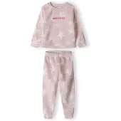 MINOTI Pijama rosa / blanco