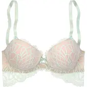 LASCANA Sujetador rosa / blanco
