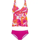 Sunseeker Tankini mandarina / rosa / blanco