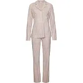 s.Oliver Pijama ecru / azul claro / azul oscuro