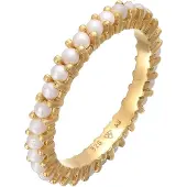Elli Anillo oro / blanco perla