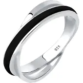 Elli Anillo negro / plata