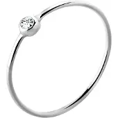 Elli Anillo 'Solitär' plata