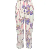 LASCANA Pantalón de pijama beige / lila / rosa
