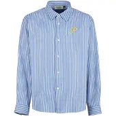 Prohibited Camisa azul / amarillo / blanco