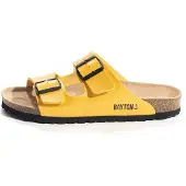 Bayton Zapatillas de casa 'Tracy' amarillo / negro