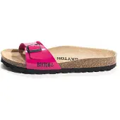 Bayton Zapatos abiertos 'Prague' rosa / negro