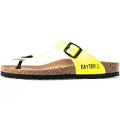 Bayton Zapatos abiertos 'Mercure' lima / negro