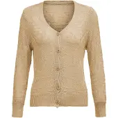 NALLY Cárdigan beige claro