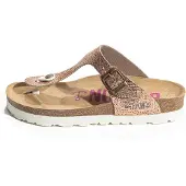 Bayton Sandalias de dedo 'Cairns' oro rosa