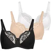 TEYLI Sujetador 'Anastasia' beige / negro / blanco