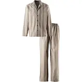 s.Oliver Pijama beige / marrón claro