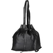 Greenburry Nappa Bolso bombonera Piel natural 37 cm negro