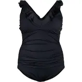 Swim By Zizzi Traje de baño 'Skitrin' negro