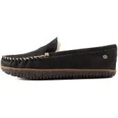Minnetonka Mocasines 'Terese' marrón / gris oscuro