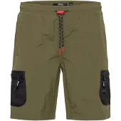 INDICODE JEANS Pantalón 'Peter' caqui / negro