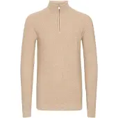 INDICODE JEANS Jersey ' Jador ' beige