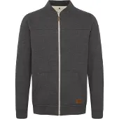 Blend Sudadera con cremallera 'Arco' gris