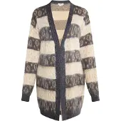 Usha Cárdigan beige / antracita