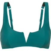 LASCANA Top de bikini azul cian