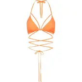 LASCANA Top de bikini 'Gina' mandarina