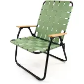 Basic Nature - Enjoy - Silla de camping verde