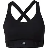 Adidas - Women's Fastim L HS Bra - Sujetador deportivo size S - Cup: A-B, gris/azul