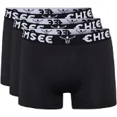 Chiemsee Calzoncillo boxer negro / blanco