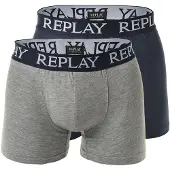 Replay Calzoncillo deportivo navy / gris claro / gris moteado