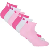 FILA Calcetines rosa / blanco