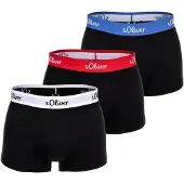 s.Oliver Calzoncillo boxer azul / rojo / negro / blanco