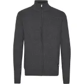 !Solid Cárdigan 'Kayne' gris plateado / negro / blanco