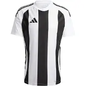 Adidas Camiseta de fútbol 'Striped 24' negro / blanco