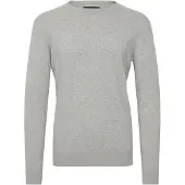 Indicode Jersey 'Badan' gris moteado