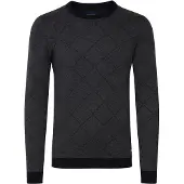 Blend Jersey 'Nison' gris / negro