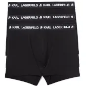 Karl Lagerfeld Calzoncillo boxer negro / blanco