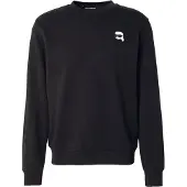 Karl Lagerfeld Sudadera negro / offwhite