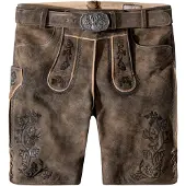 Stockerpoint Pantalón tradicional 'Edgar' marrón oscuro
