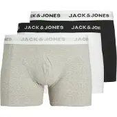 Jack & Jones Calzoncillo boxer greige / negro / blanco