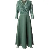 Swing Vestido de noche verde