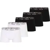 FILA Calzoncillo boxer gris / negro / blanco