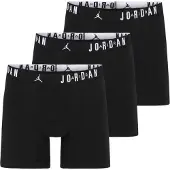Jordan Calzoncillo boxer 'FLIGHT' gris / negro / blanco
