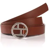 Tom Tailor Cinturón 'LAYA' cognac / plata