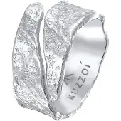 KUZZOI Anillo plata
