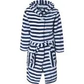 Playshoes Albornoz 'Maritim' azul / blanco
