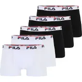FILA Calzoncillo boxer rojo / negro / blanco